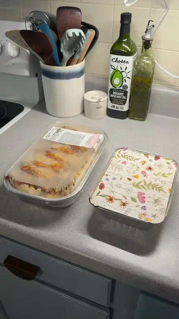 We love some Costco casseroles but we can never finish an entire pan of whatever