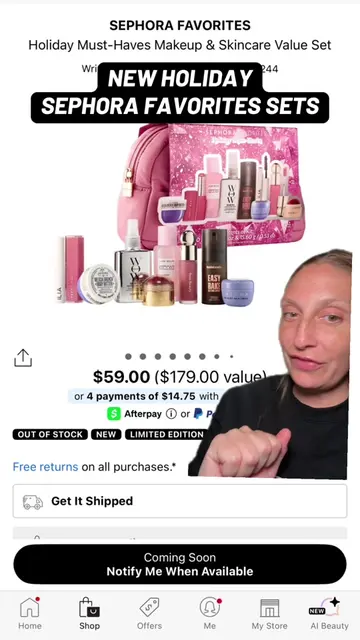 Reviewing THREE more Sephora Favorites holiday sets 👀👀👀 let’s take a look at 