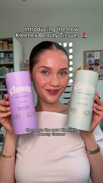 Introducing the new @Kleenex UK beauty tissues 💄 ad truly a product I needed 😍