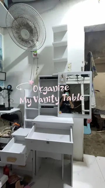 as a girly na maraming abubot at kaartehan, my vanity table helped me a lot 🙈💞