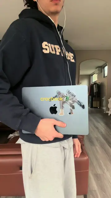 The crocbook is the best laptop case in the game 😮‍💨 #laptopcase #larp #macboo