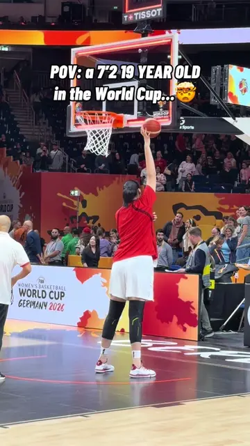 7’2 Ziyu Zhang is an absolute CHEAT CODE at just 19 YEARS OLD 🤯 @FIBA Women's W