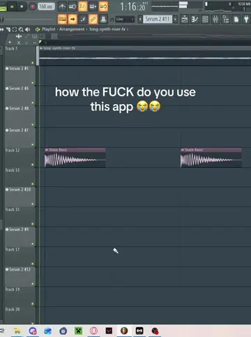 bro 😭 #flstudio #music #beat #producermemes #djtoenail 