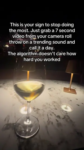 Easy post idea ... stop doing the most just grab a 7 second video. #smallcreator