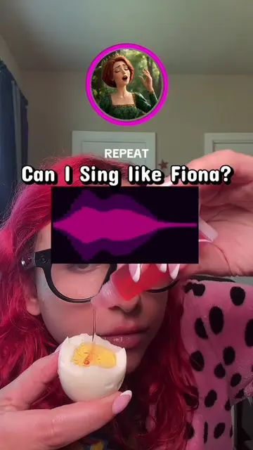 Did I sing like Fiona? #shrek 