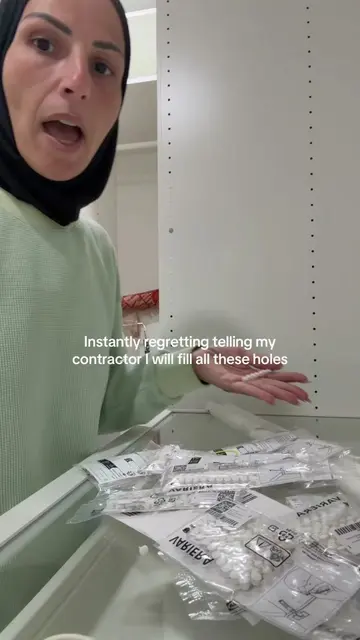 Like really @IKEA there has to be an easier way to fill these holes. #ikea #pax 