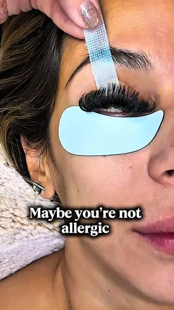 As a Lash artist, of course we know that taping back too far is a no no…but what