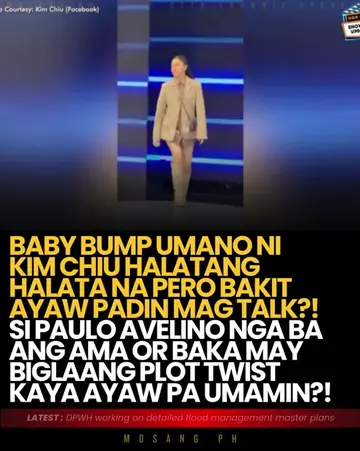 CONFIRMED NA BA?! KIM CHIU, HALATA NA ANG BABY BUMP AT SI PAULO AVELINO NGA BA A