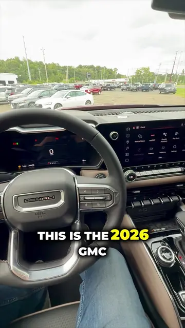 The 2026 GMC Canyon Denali might just have raised the bar for truck interiors. W