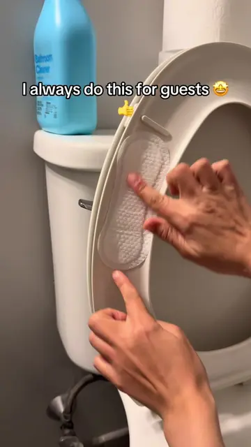 I always do this for guests #bathroomhacks #tips #hometips #lifehacks
