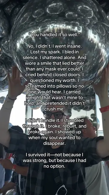 Just a reminder that we’re all going through something, or we’ve been through so