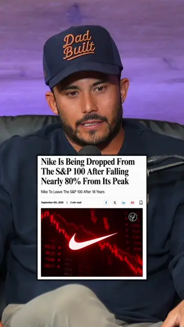 Nike is selling cotton t-shirts for $60 and wondering why their stock is down 80