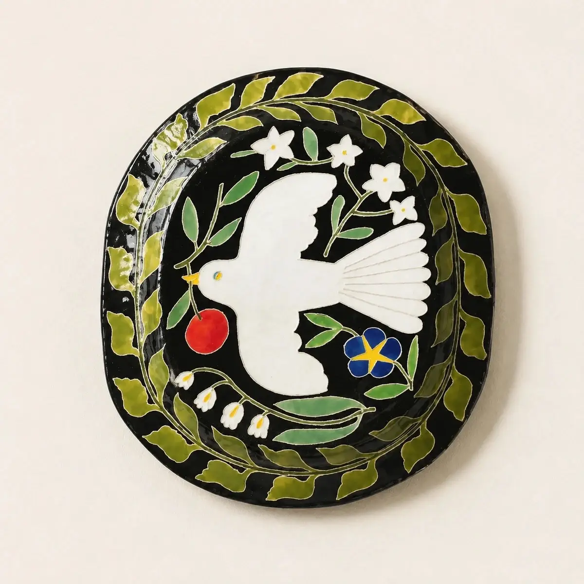 Hand-painted ceramic pieces,each with its own little story #handmade #pottery #h