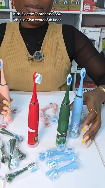 Kids Electric Toothbrush. ✔️ Gentle & easy to use ✔️ Fun for kids ✔️ Helps encou