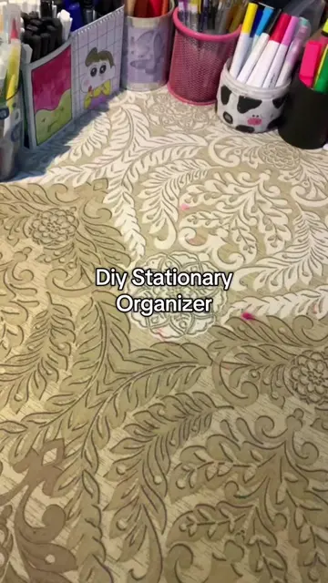 DIY Stationary Organizer from Waste Box 🤭 || Organizer for Makeup,Jewellery,Sta