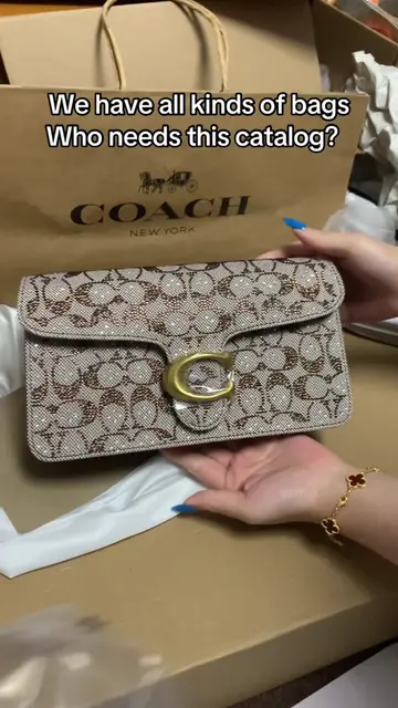 Such shiny Tabby26 bag!💰68##coach##tabby##handbag##pursetok##fyp