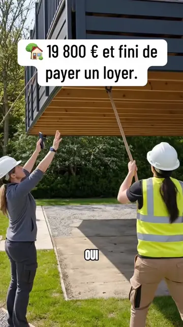 Environ 19 800 € pour une maison mobile de 92 m² avec 3 chambres, 2 salles de ba