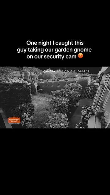 POV: I can’t belive my security cam caught this 🥺 Your home should be the safes