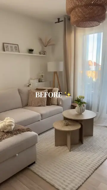 AVANT / APRÈS décoration d’automne 🍂 #Home #autumn #tiktokviral #trend #fyp 