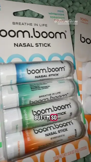 Once you try BoomBoom Nasal Sticks, you’ll understand why people keep these EVER