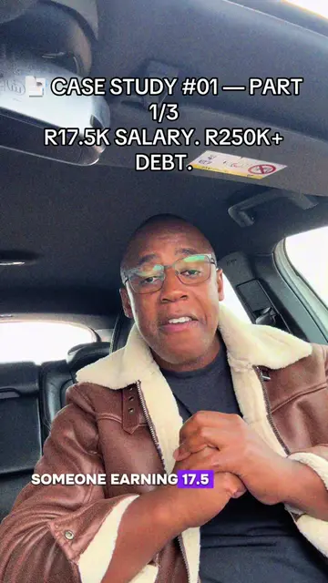 CASE STUDY — PART 1/3 She earned R17,500 net and had taken a loan of over R250,0