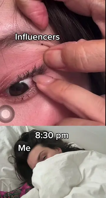 Influencer vs me Day 321 😴😴 Follow the original on IG_wuyh.nhuw_99 🫰🏻 #Beaut