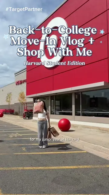 #TargetPartner let’s move into Harvard and do some back-to-college shopping toge