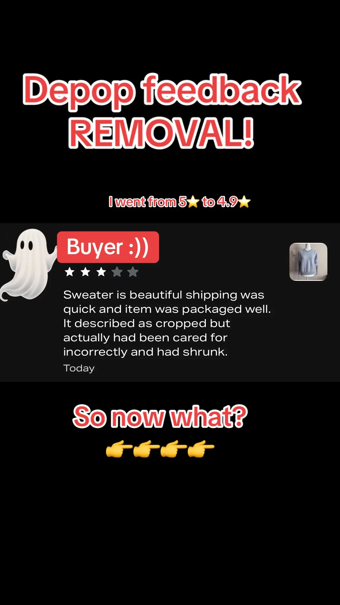 So I knew this was possible with eBay (I’ve only had to use this tool once), but