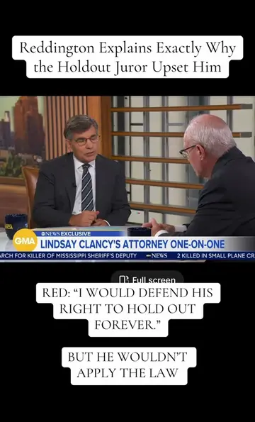 This is an important distinction. Kevin Reddington says he was not angry simply 