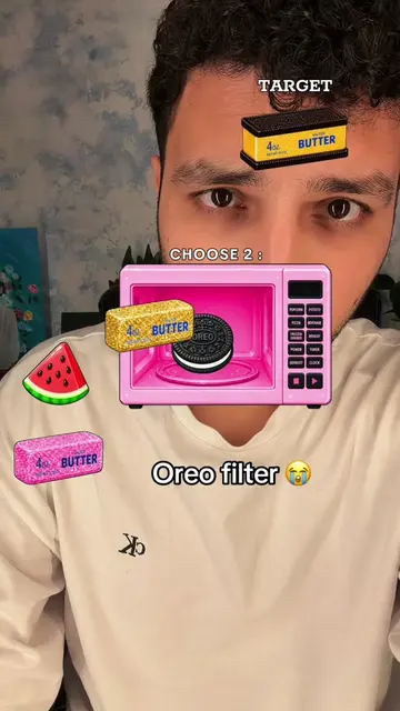 Oreo filter is so hard 😭 #oreo #filter #game #filterchallenge 