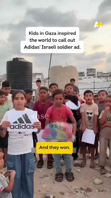 Gaza’s children inspired a global campaign to call out Adidas – after the compan
