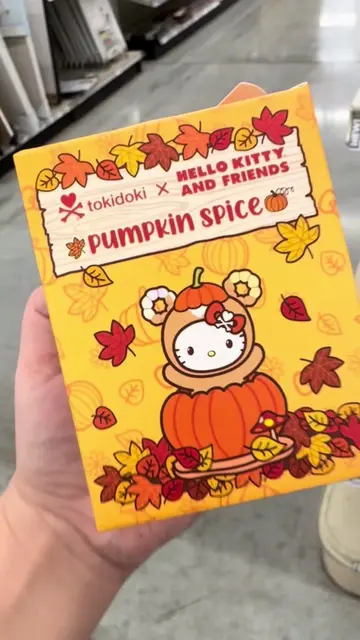 New hello kitty x tokidoki fall blind box at HEB🎃 #tokidoki #pumpkinspiceseason