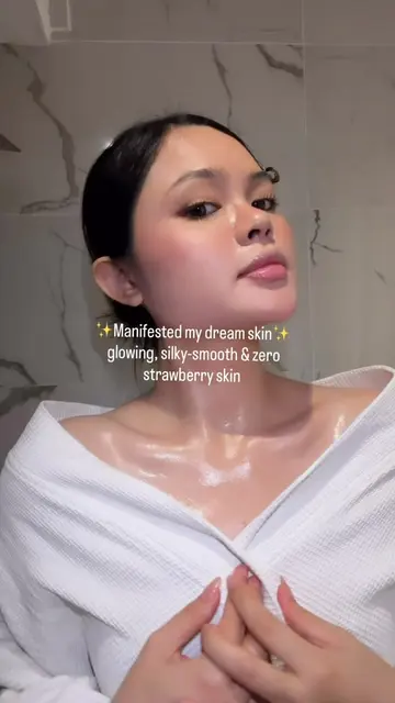 Claiming this skin condition forever. Silky, hydrated, and completely clear🤍 #b