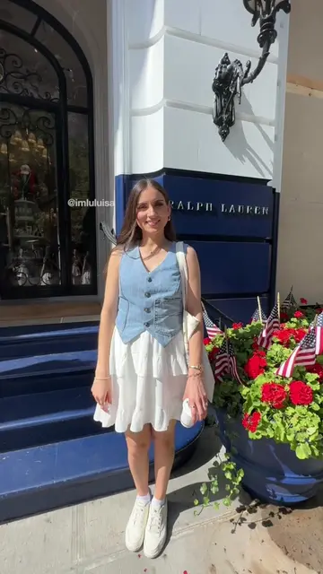 My grandma’s jeans ➡️ turned denim vest 👵🏼🧵 she taught me how to sew, create,