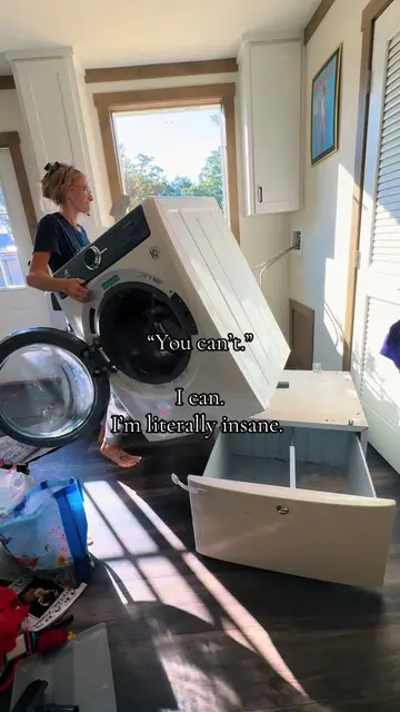 I can. And I will. 💁🏼‍♀️ #laundryroommakeover #laundryroom 