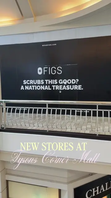 NOVA FIGS is coming soon at Tyson’s Corner Mall. Loving seeing all of the new st