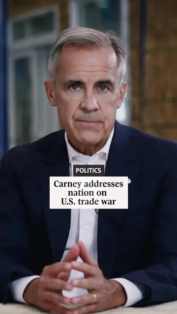 In this clip from a national address made on Tuesday, Prime Minister Mark Carney