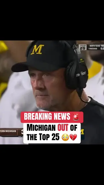 They won but at what cost 😭 #michigan #CollegeFootball #college #aptop25 #sad (