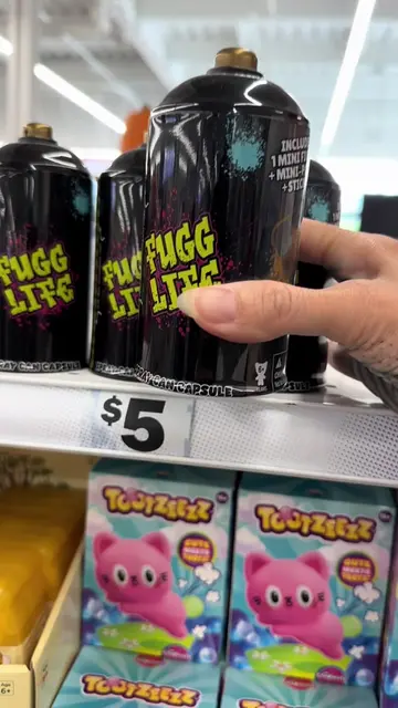 found FUGG LIFE spray can capsules FUGGLERS @Five Below this weekend and finally