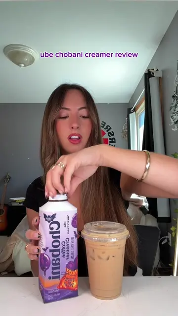 i go crazy for anything ube ngl  @Chobani  #ubelatte #ube #coffeereview #coffeea