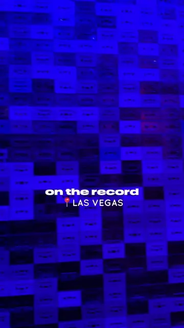 A whole vibe, WOW 🤩 #ontherecord #party #lasvegas #weekend #nightlife 