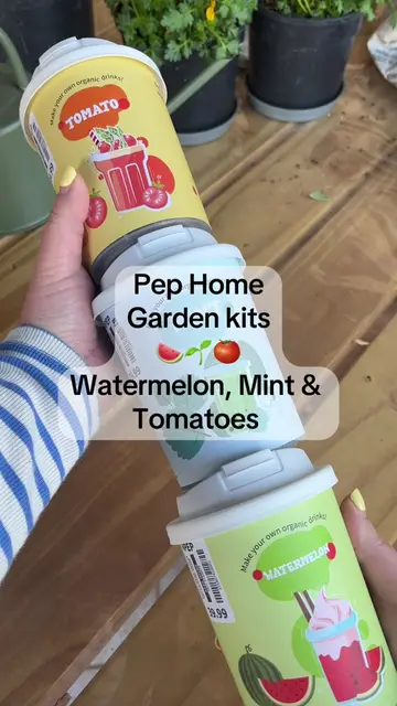 Another Pep Home Garden Kit! 🌱 This time I’m planting watermelon, mint and toma
