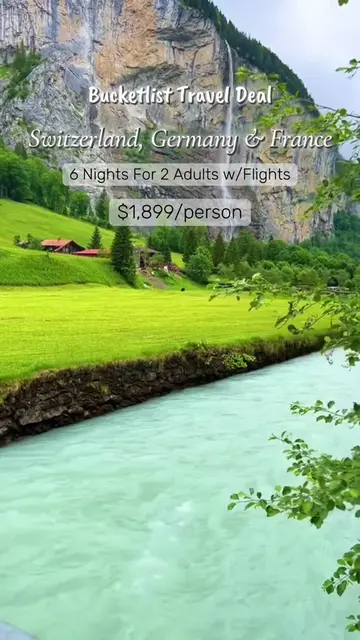 🇨🇭🇩🇪🇫🇷 3 COUNTRIES. 1 EUROPEAN GETAWAY. ✈️ Experience Switzerland, Germany