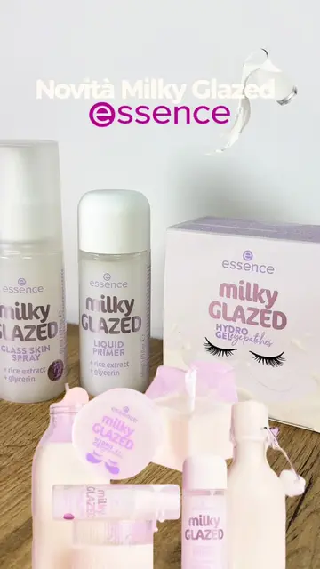 ASMR New Milky Glazed 🫧💧🎀@essence.cosmetics #milky #essence #makeup #skincare