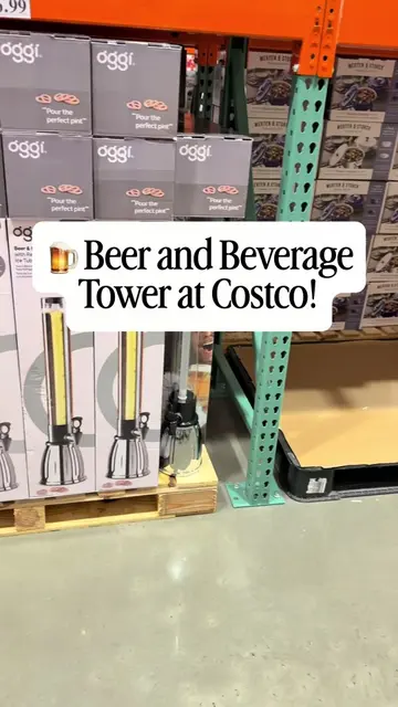 This Costco find is made for entertaining 👀 A beer and beverage tower is a fun 