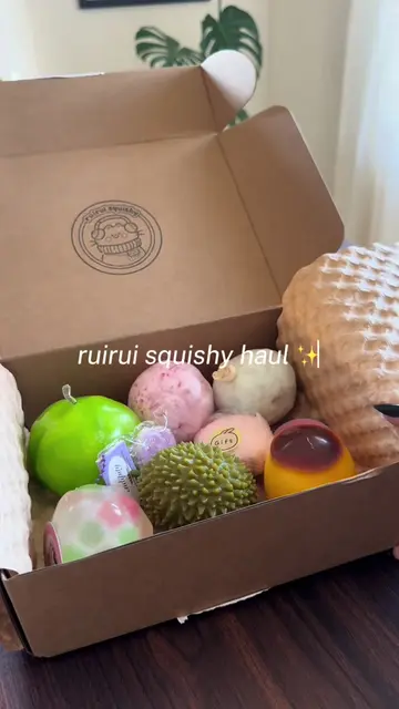part 1 ✨ i want 100 of those ocean balls @ruiruisquishy #squishyhaul #squishyasm