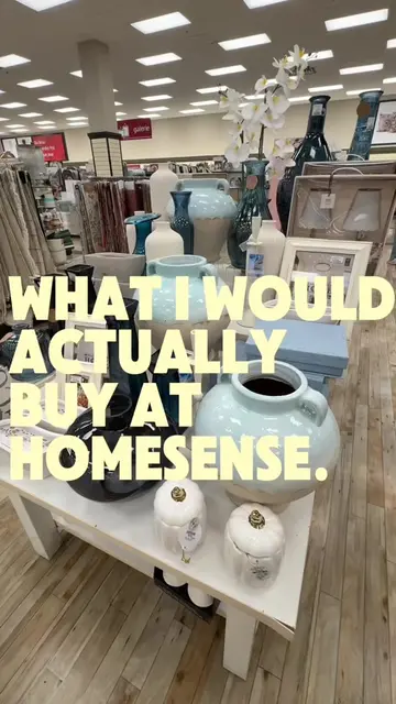 Part 7 | Home Decor Series: What’s New at HomeSense This Week & What I’d actuall