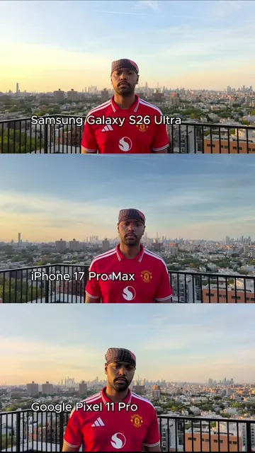 Maybe the last iPhone 17 pro camera test before the 18 pro vs the Samsung Galaxy