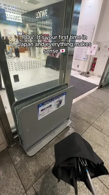 They literally thought of everything in Japan 🇯🇵  I love it here!! 