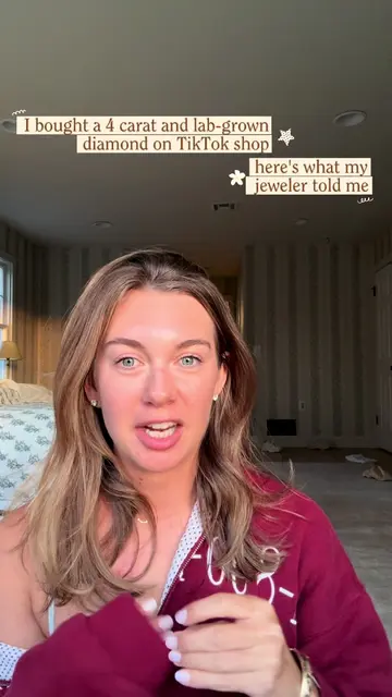 So I bought a 4 carat lab grown diamond on a TikTok live auction, took it to my 